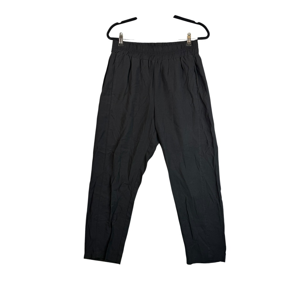 Hatch Maternity Black Tapered Elastic Waist Pants Size 2 Made in USA